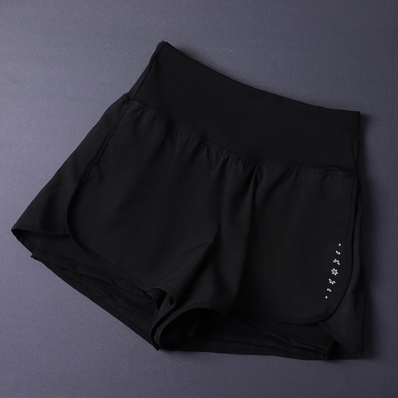 Thumbnail: Women's 2 in 1 Shorts with Pockets - Lightweight Breathable Loose Anti-Disclosur