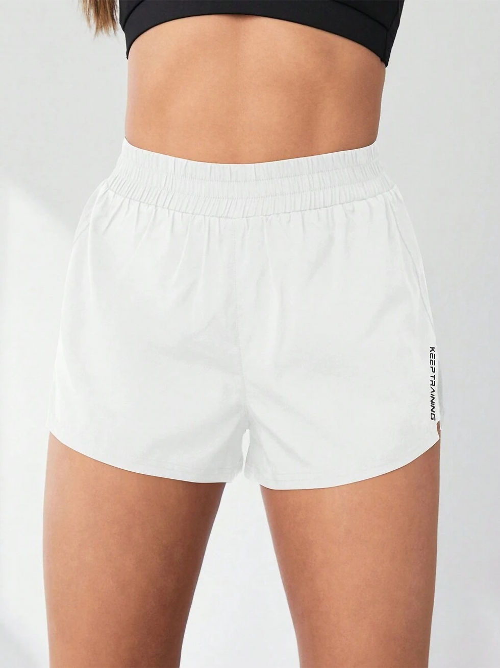 Thumbnail: 2026 New Style Faux Two-Piece Anti-Exposure Yoga Shorts Sports Shorts Running Fi