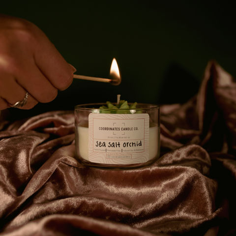 local candle maker product photography Charlotte North Carolina