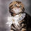 Thumbnail: 240 Lacosta (U) Scottish Fold shorthair female kitten