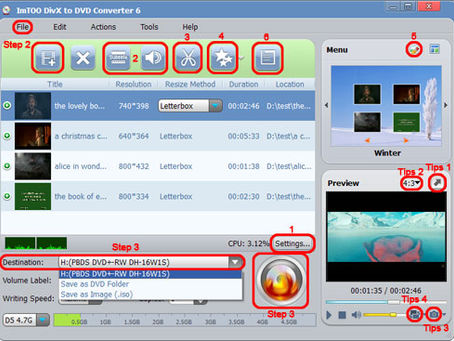 ImTOO DivX To DVD Converter Crack