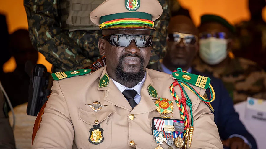 Guinea's junta leader Col. Mamady Doumbouya