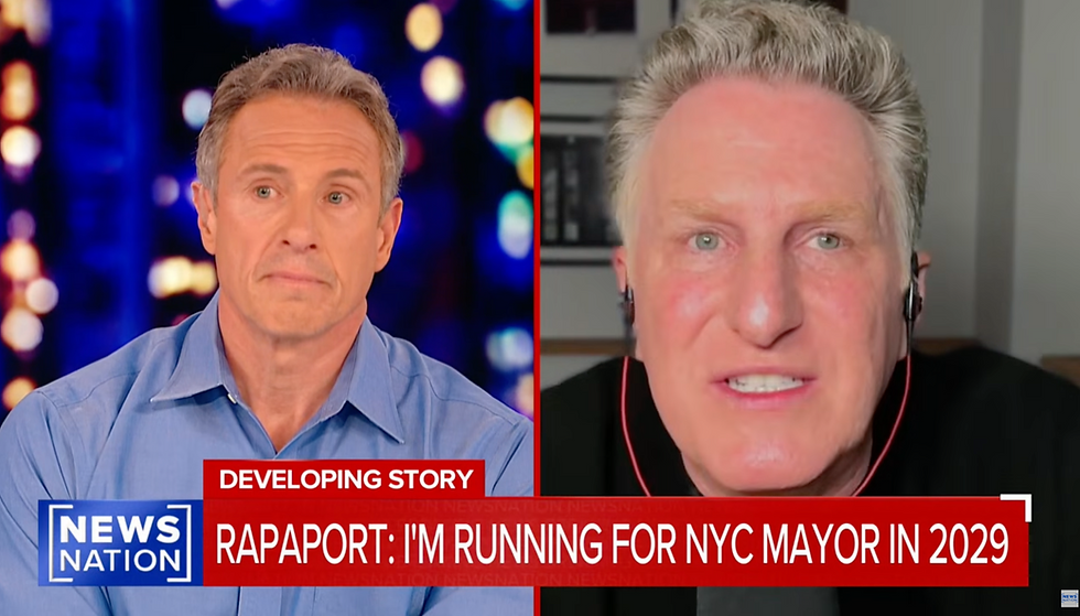 Chris Cuomo and Michael Rapaport. 