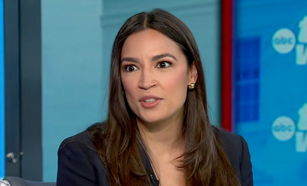 Congresswoman Alexandria Ocasio-Cortez.