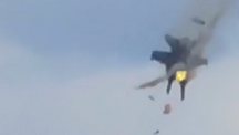 Navy EA-18 Growler jets colliding during an air show in Idaho.