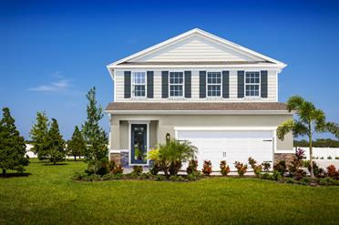 New Ryan Homes townhomes in Amber Creek at Lakewood Ranch, Florida