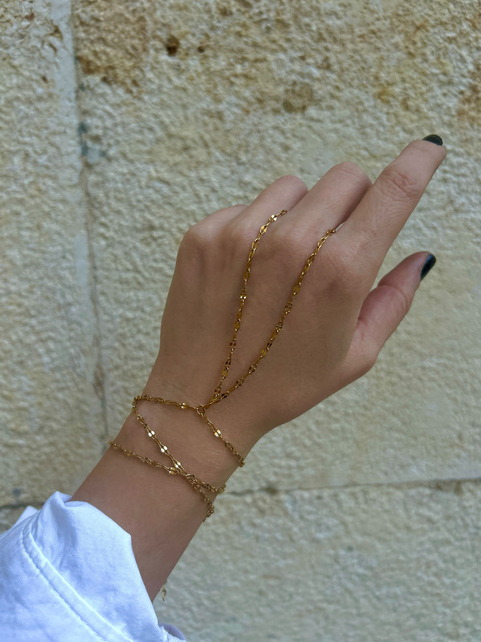 Küçük resim: Paslanmaz Çelik Dolama Model El Aksesuarı / Şahmeran