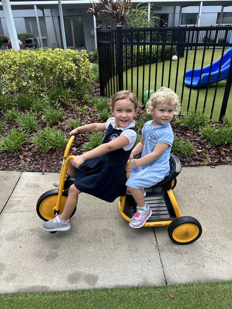 PTA donations funded tricycles for Doyle Towne