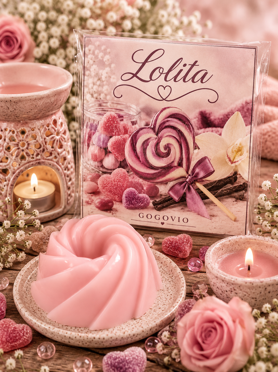 Fondant parfumé Fée gourmande (Inspiration de Lolita Lempicka) – 20g