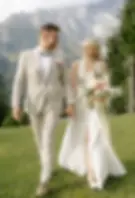 Brautpaarshooting bei Hochzeit bei Deantnerin am Hochkönig
