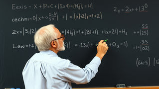 professor teaching Deluge