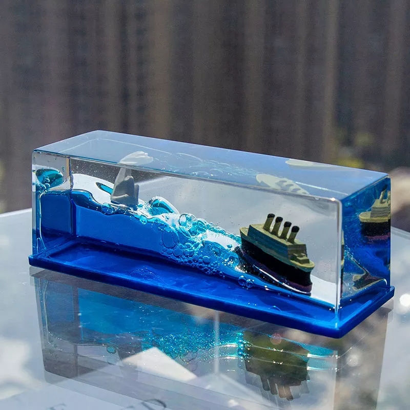 Car titanic cruise ship decorations item 