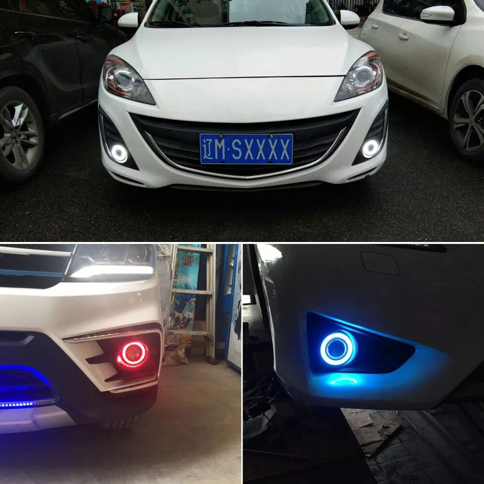 Thumbnail: Car foog light With ring light 