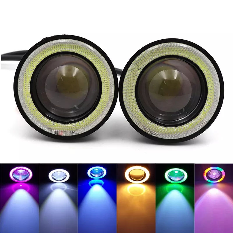 Thumbnail: Car foog light With ring light 