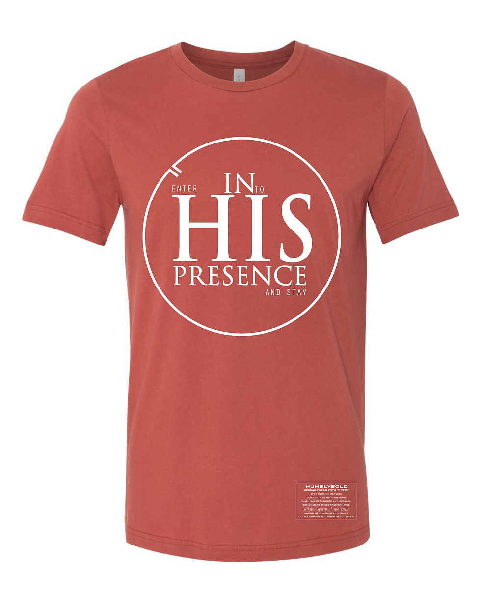 Thumbnail: "IN HIS PRESENCE" Luke 13:24