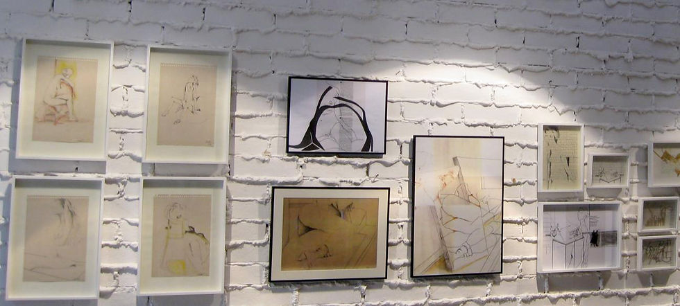 vista da exposição