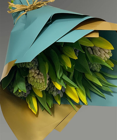 HYACINTHS & TULIPS