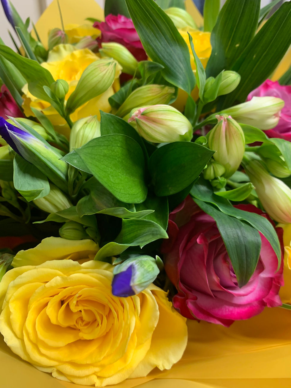 Thumbnail: YELLOW & PURPLE BOUQUET