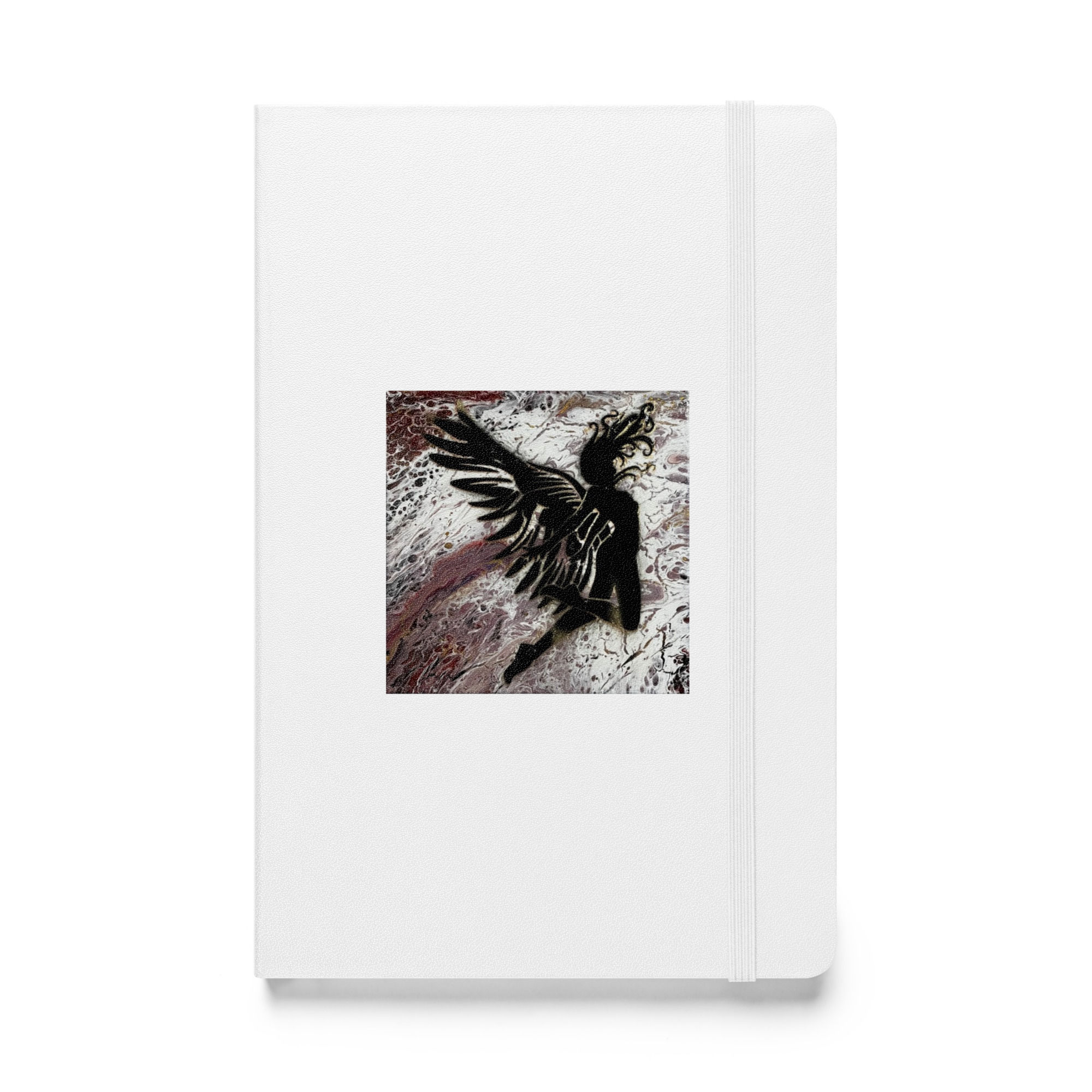 AcrylicDrift Original Artwork Hardcover bound notebook