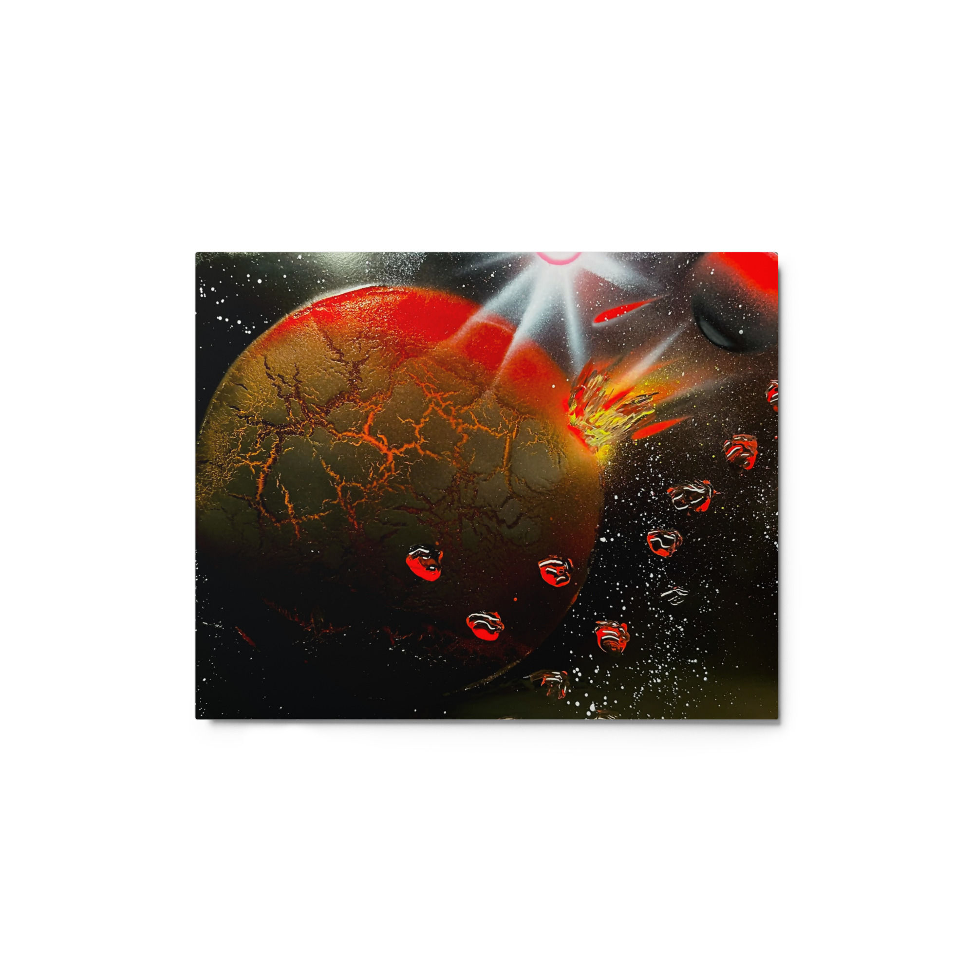 AcrylicDrift Original Artwork Metal prints