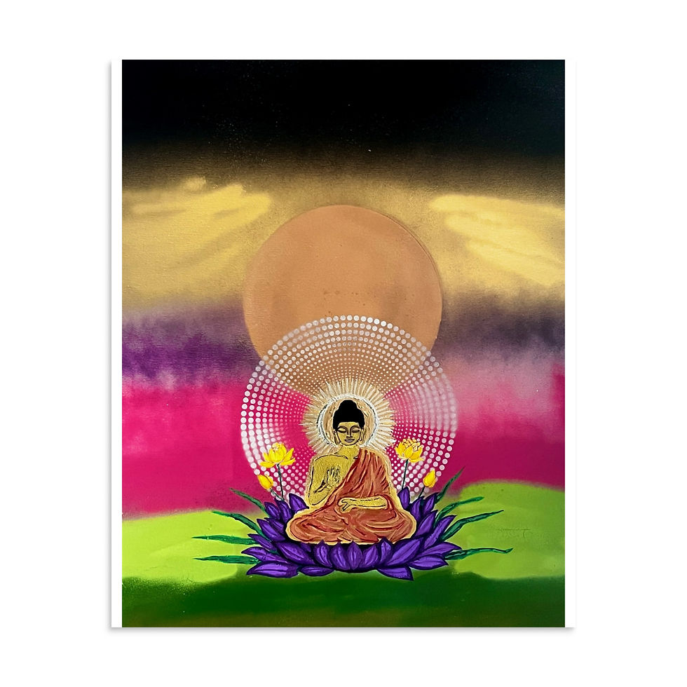Thumbnail: AcrylicDrift Original Artwork Photo paper poster