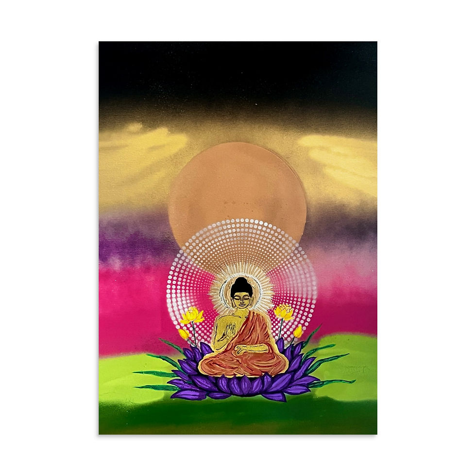 Thumbnail: AcrylicDrift Original Artwork Photo paper poster