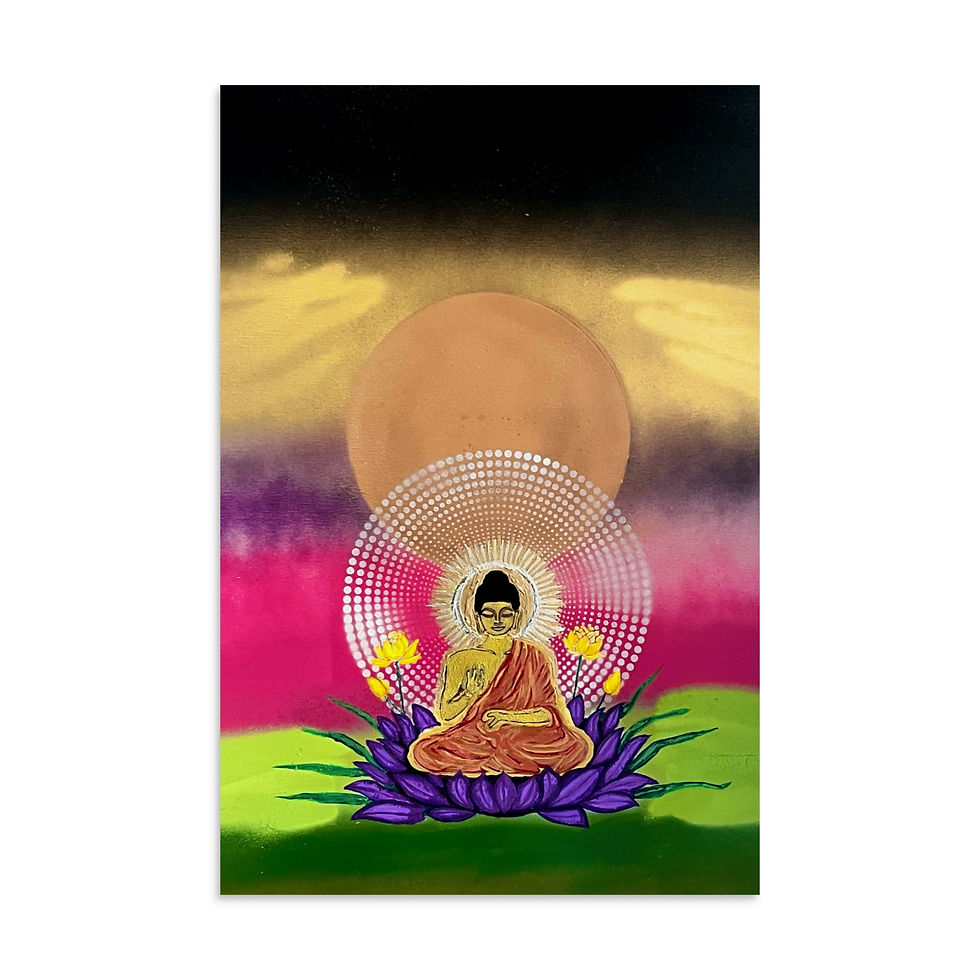 Thumbnail: AcrylicDrift Original Artwork Photo paper poster