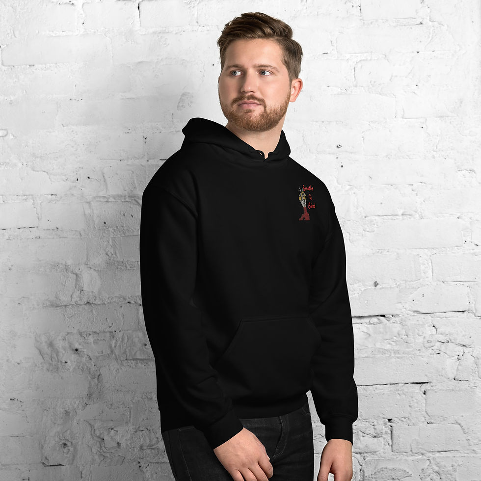 Thumbnail: AcrylicDrift Original Artwork Unisex Hoodie