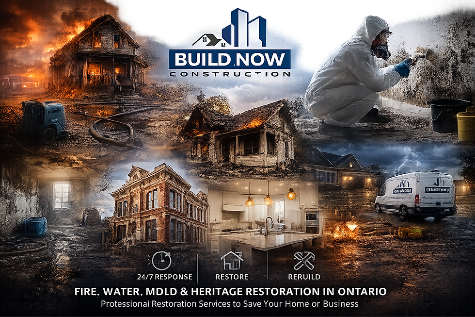Fire, Water, Mold, and Heritage Restoration in Ontario: Protecting Your Property Before Small Problems Become Major Expenses