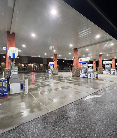 Gas Station Pressure Washing