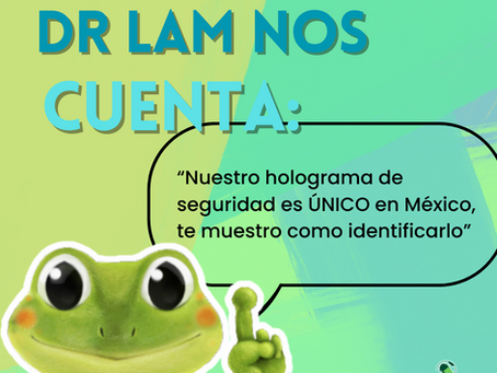 Conoce el HOLOGRAMA de seguridad