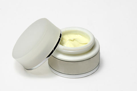 Open Cream Jar