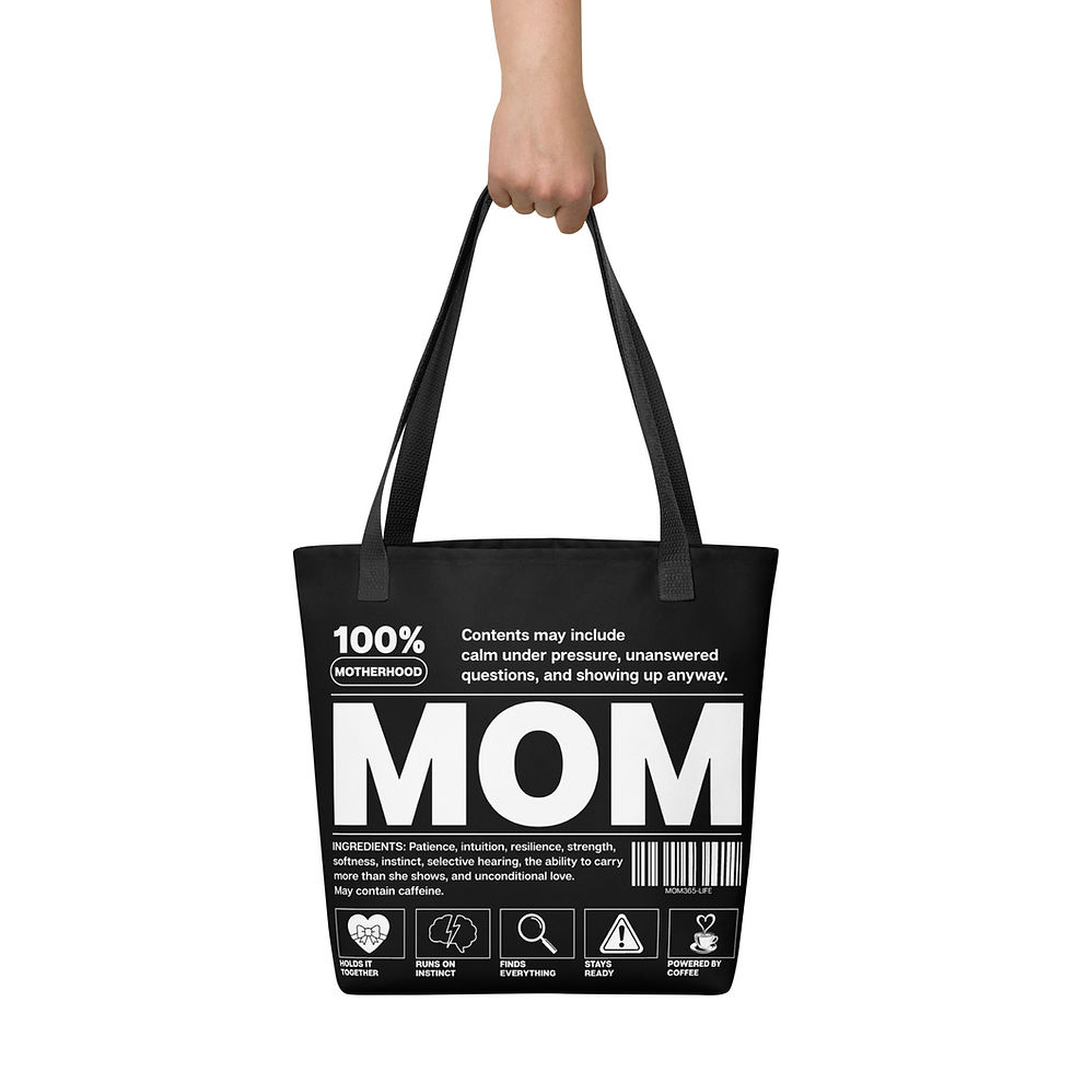 Thumbnail: 100% Motherhood Tote - White