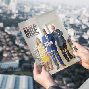 MBE Magazine Cover-Designed By I Am ART Agency