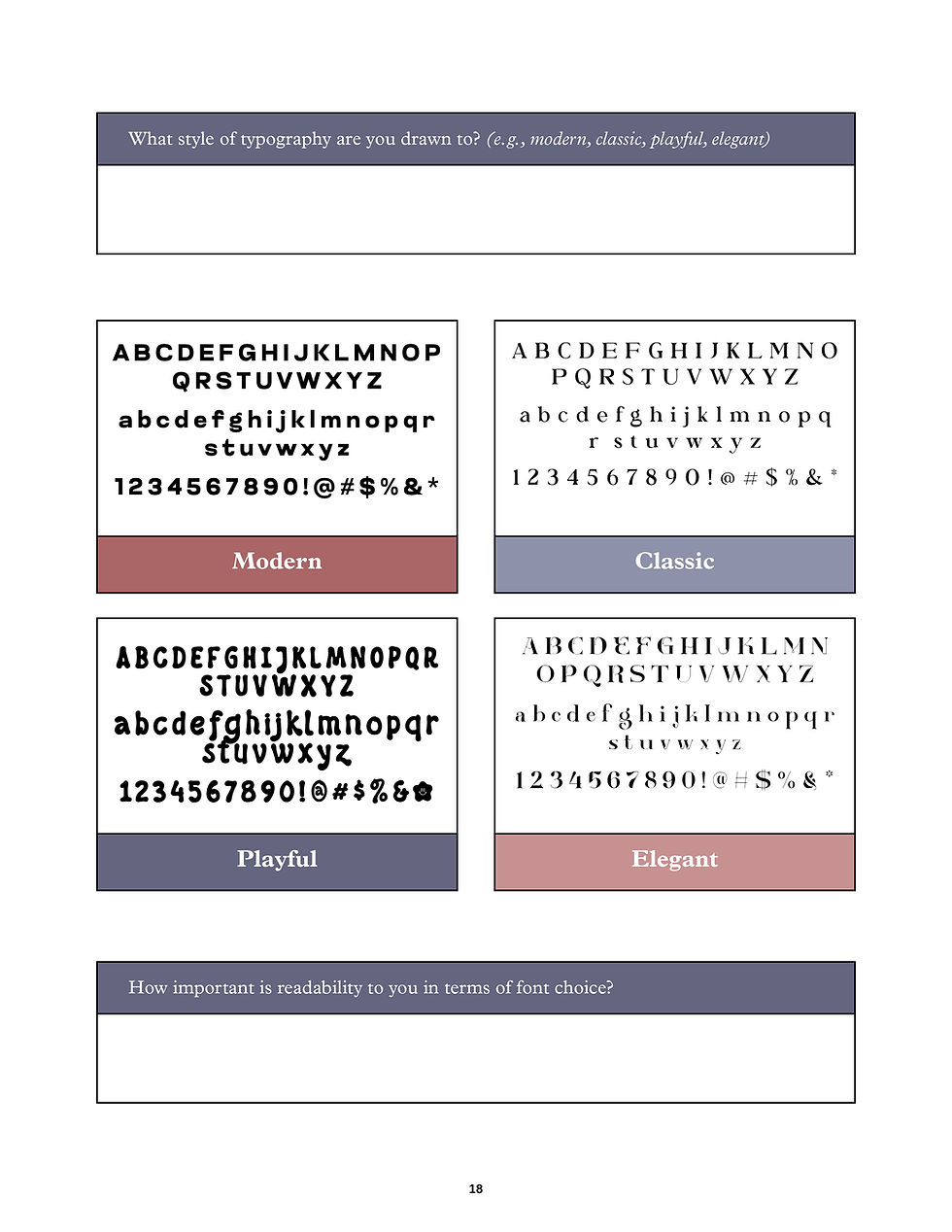 Thumbnail: Design and Branding Workbook