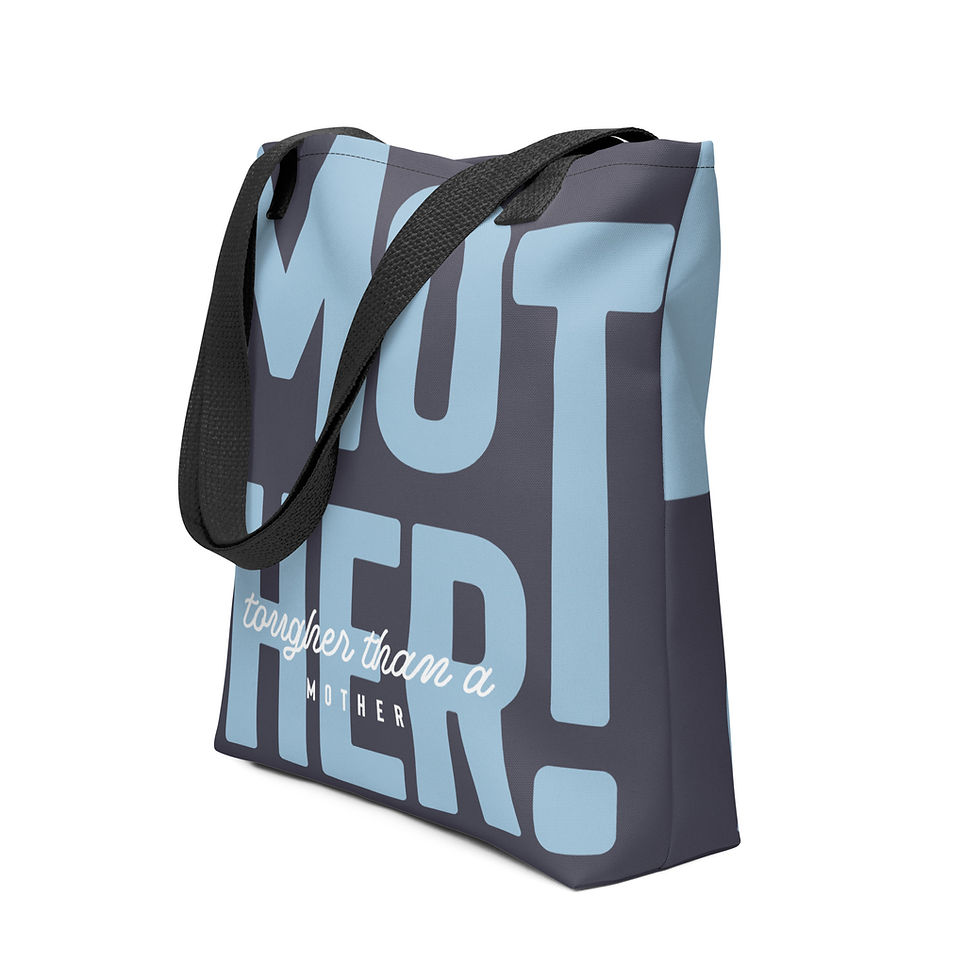 Thumbnail: Tougher Than A Mother Tote - Navy