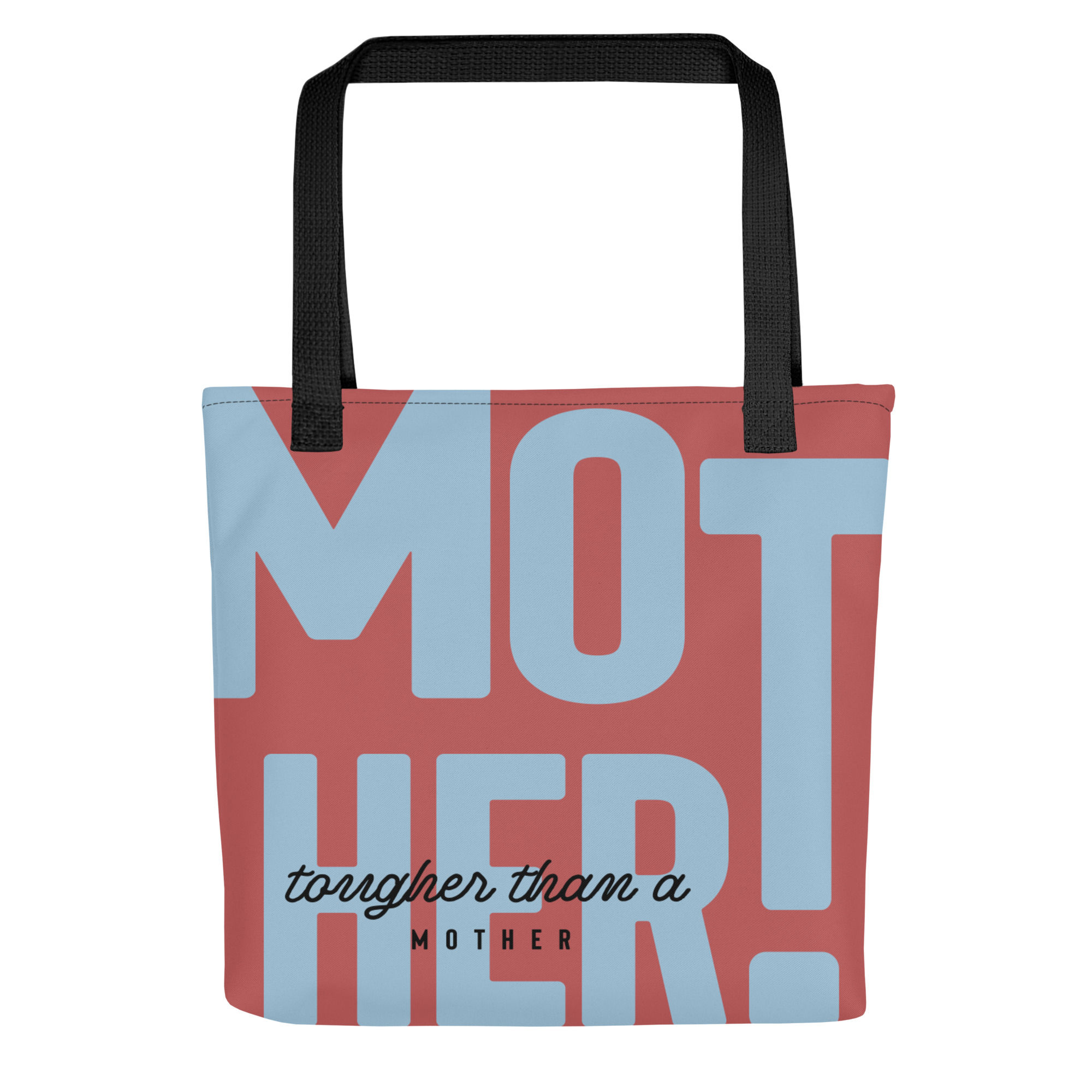 Tougher Than A Mother Tote - Crimson