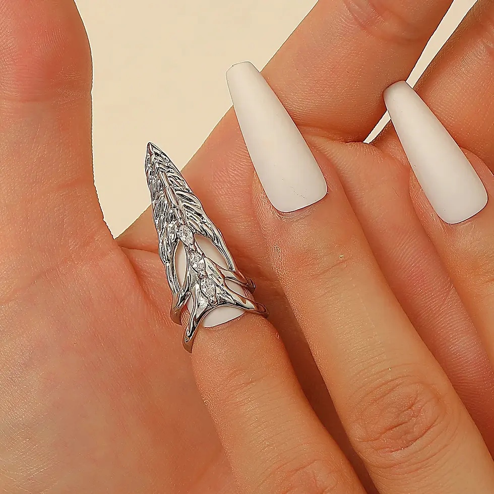 Thumbnail: Fingertip Ring - Package Contains: 1 * Ring