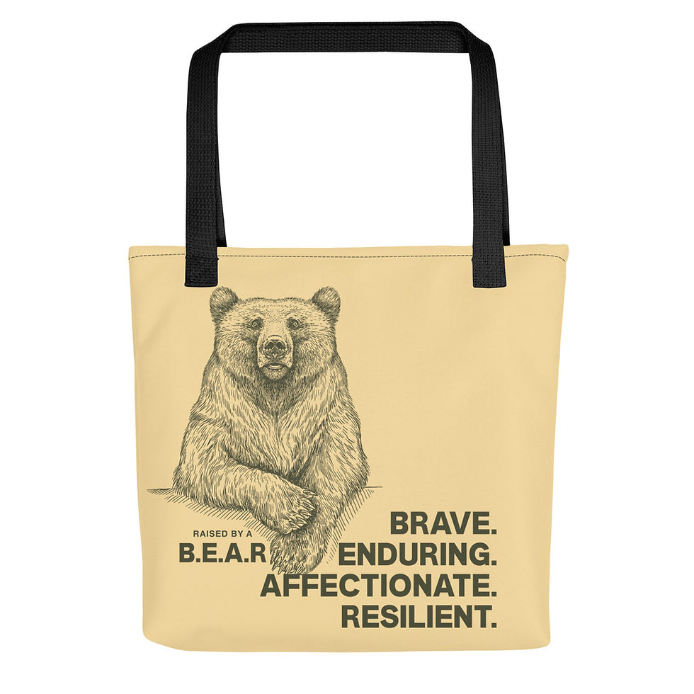 Thumbnail: Raised by a B.E.A.R. Tote – Butter
