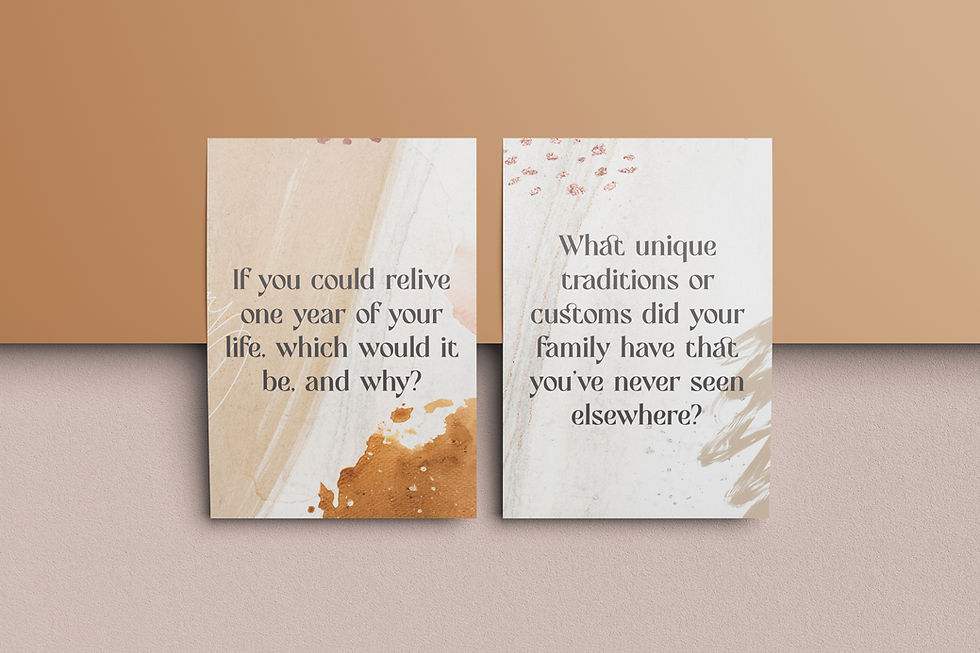 Thumbnail: Generational Narratives: Life Lessons from Parents Journal