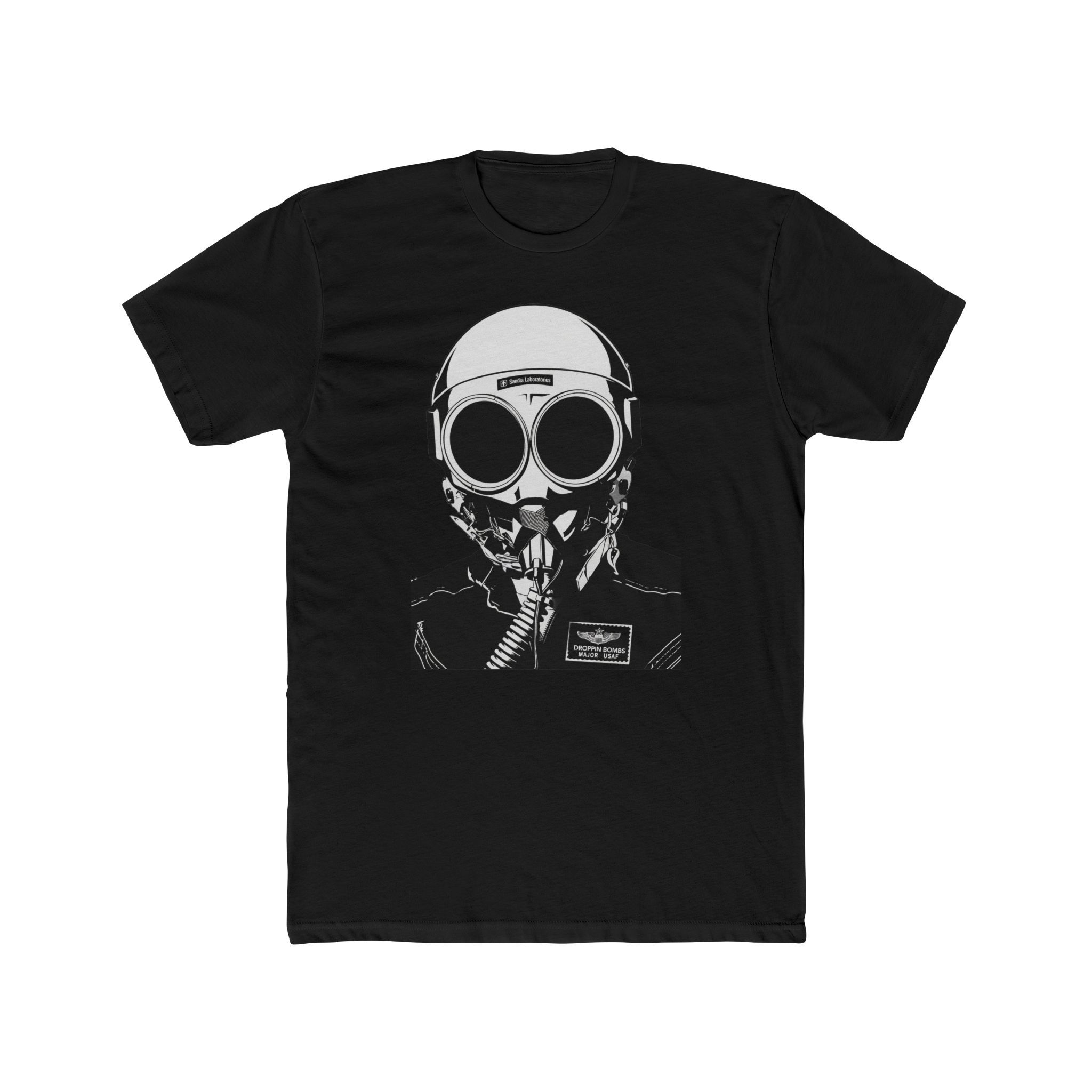 Major Droppin Bombs Sandia Men's Cotton Crew Tee