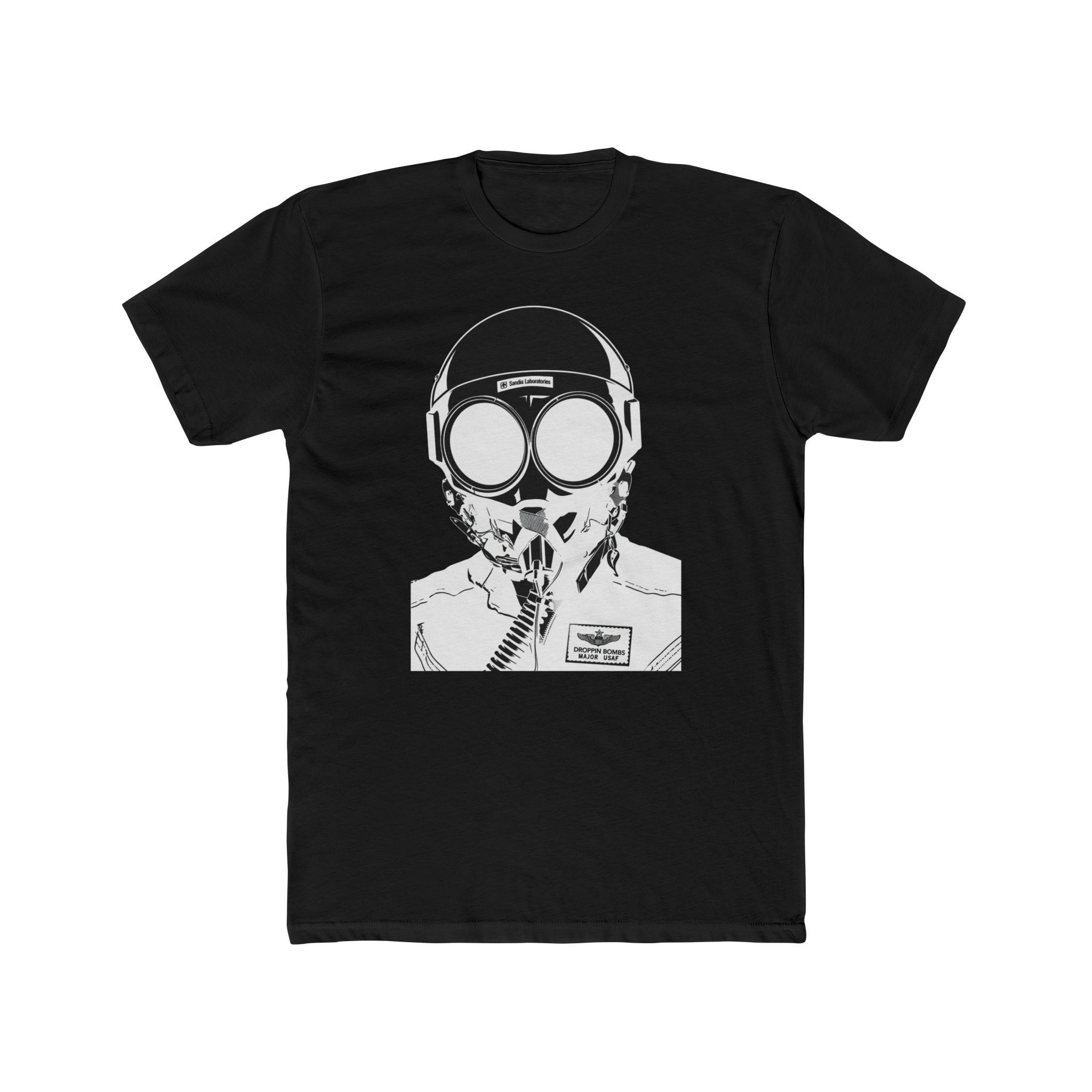 Major Droppin Bombs Sandia Inverted Men's Cotton Crew Tee