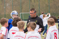 Lars (Cheftrainer) gibt Anweisungen