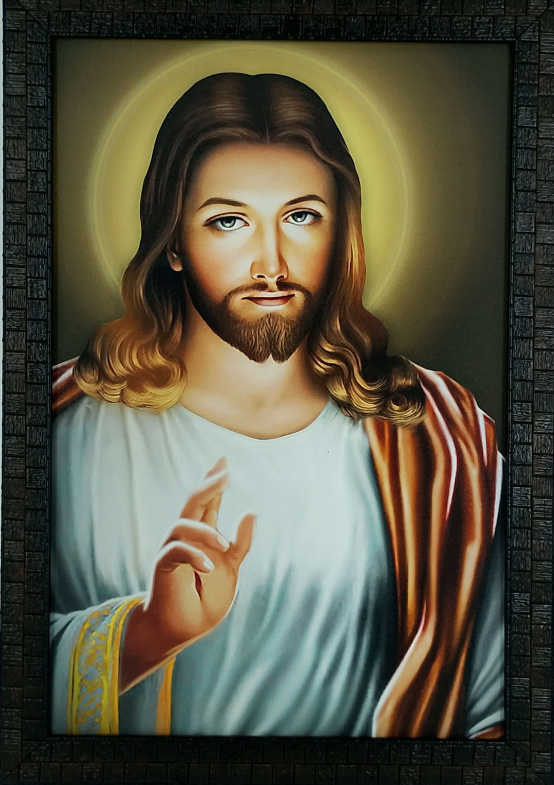 Elegant Jesus Christ Photo Frame