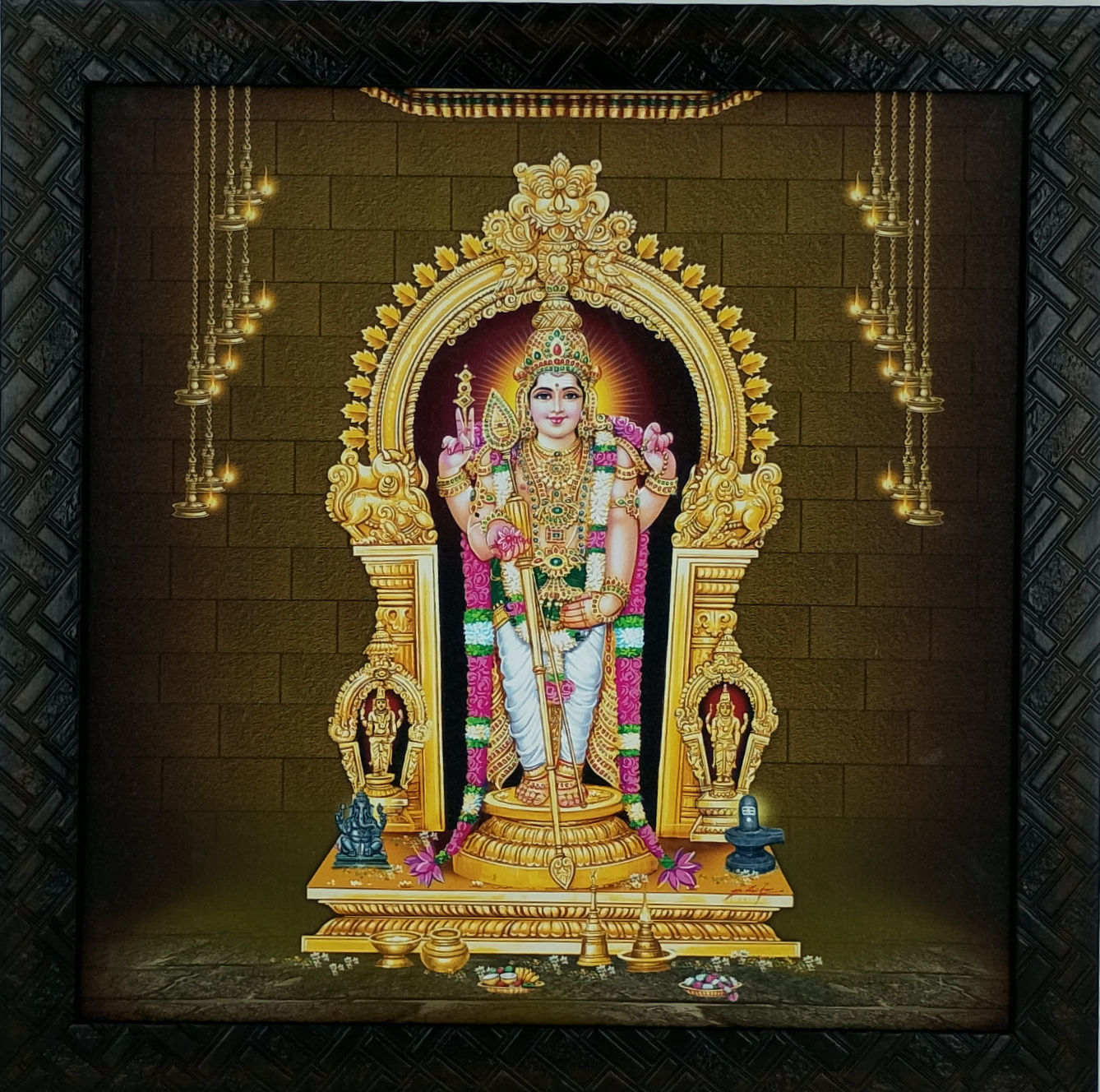 Thiruchendur Murugan photo frame