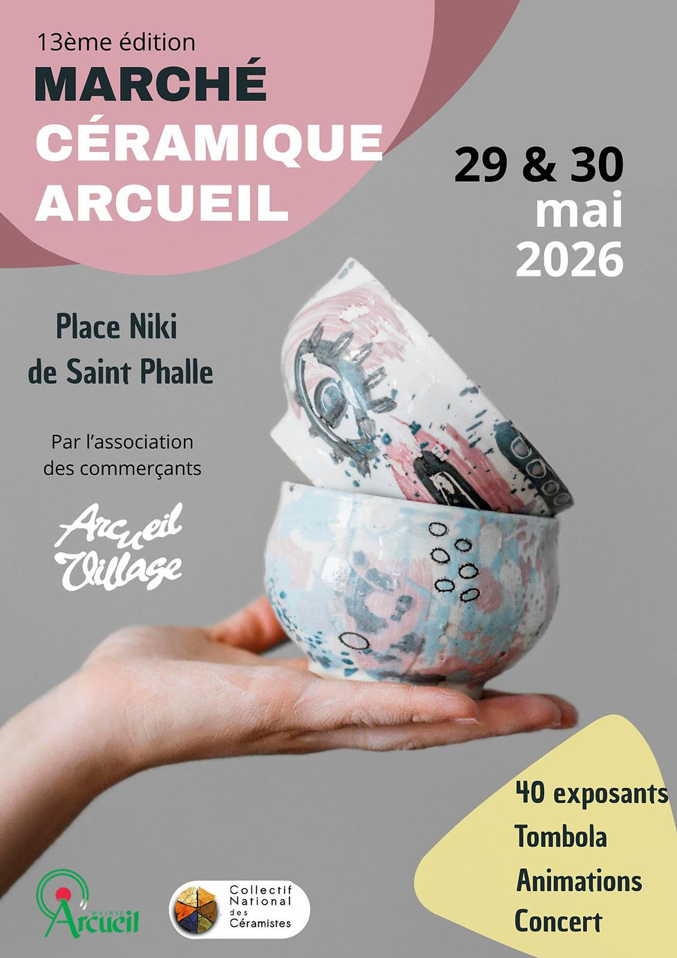 Marché de la céramique d'Arcueil