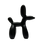 Thumbnail: NoirPup- Black balloon dog figurine