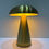 Thumbnail: HaloCone - Golden mushroom portable lamp