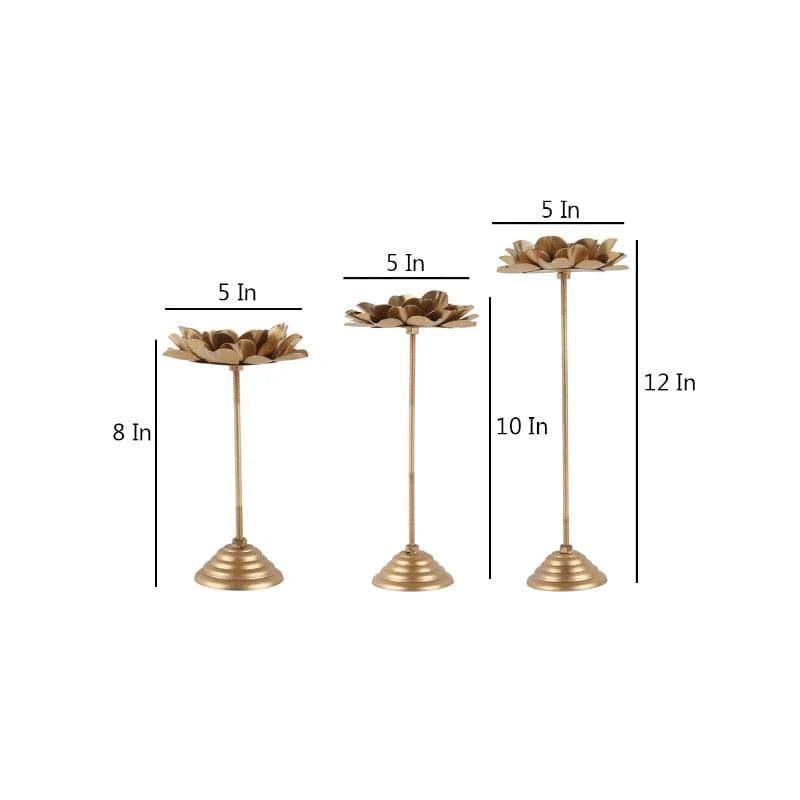 Thumbnail: Phoola - Golden tealight holder