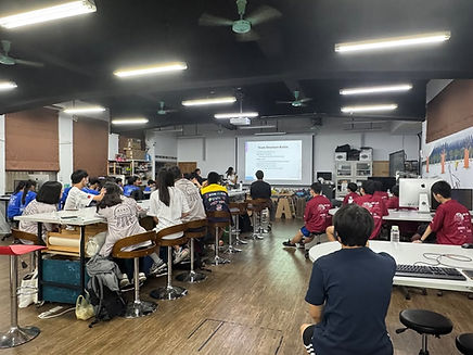 Team Development and Sustainability’s last stop at Banqiao Senior High School was a huge s